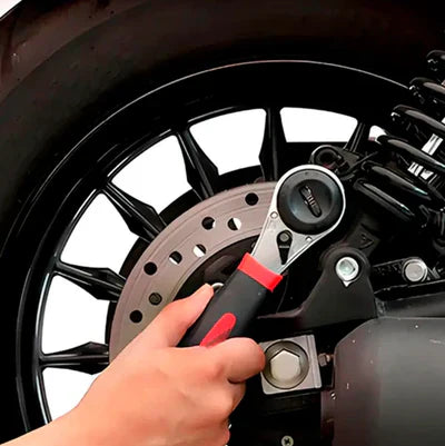 Llave de Carraca Ajustable Multifunción con Diseño Ergonómico