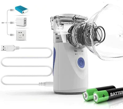 Nebulizador Portátil Recargable para Uso Personal con Tecnología de Neblina